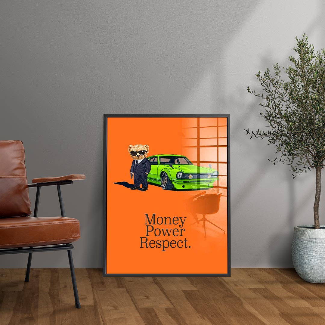 Money Power Respect - Acrylic glass