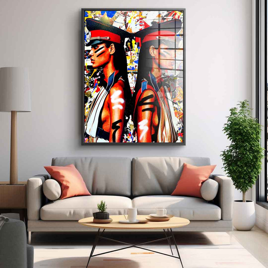MY TWIN THAT I LOVE - Acrylglas