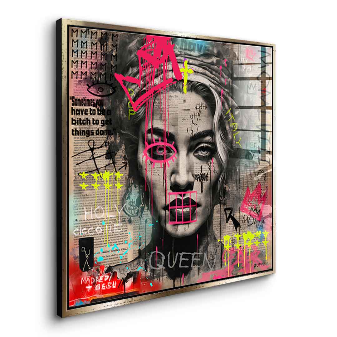 Madona - Acrylglas