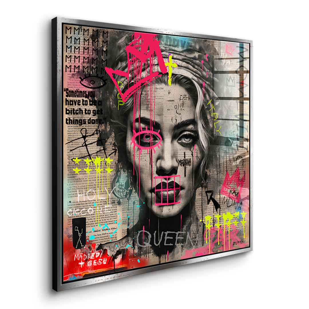 Madona - Acrylglas