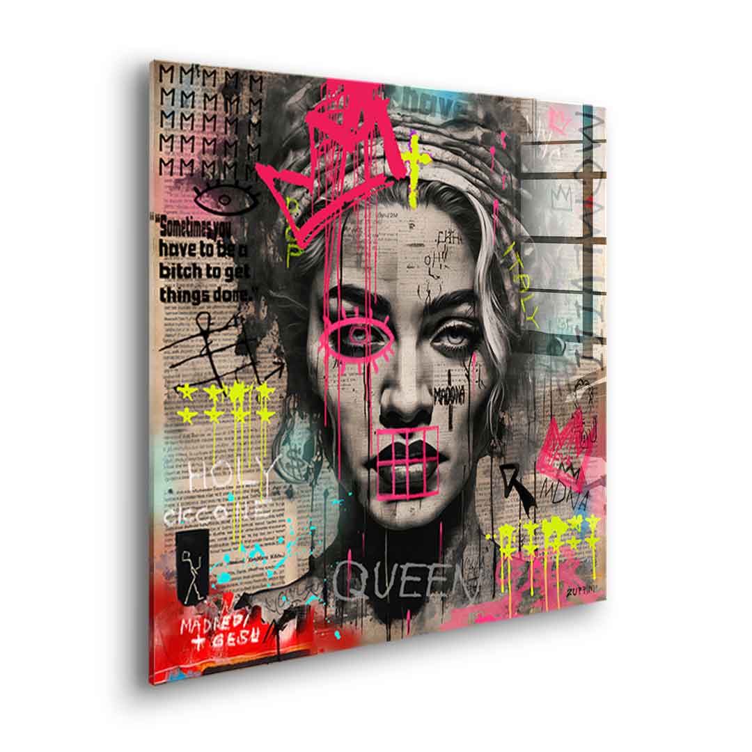 Madona - Acrylglas