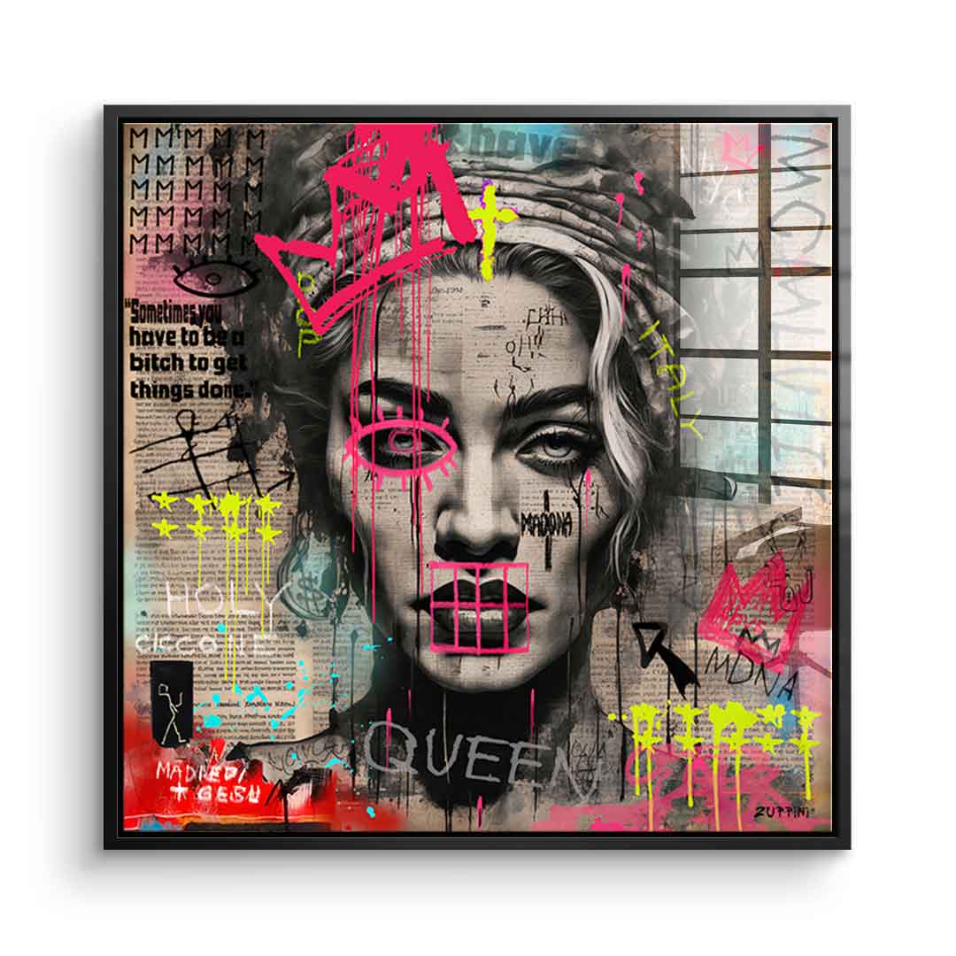 Madona - Acrylglas