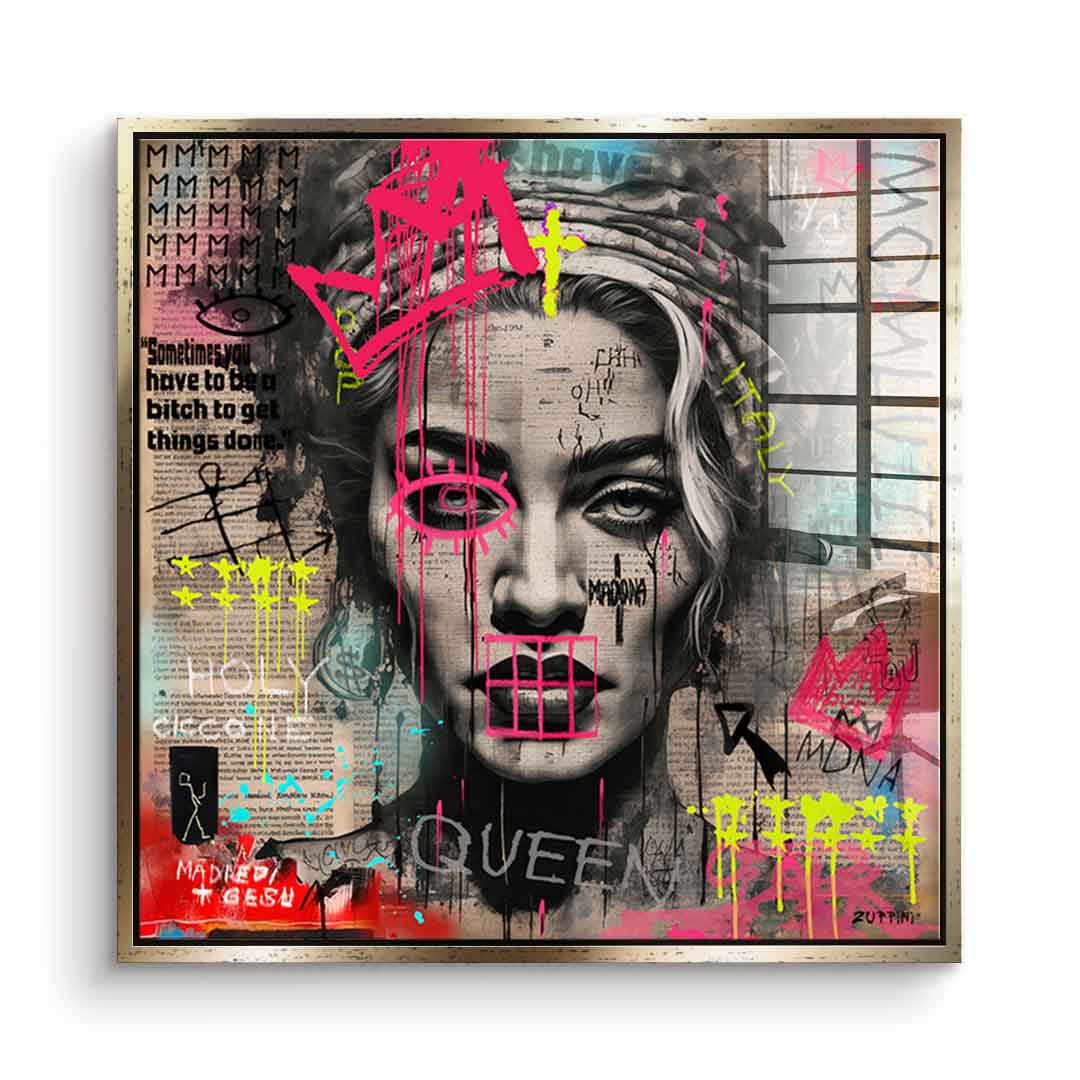 Madona - Acrylglas