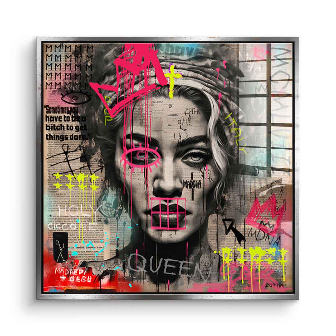 Madona - Acrylglas