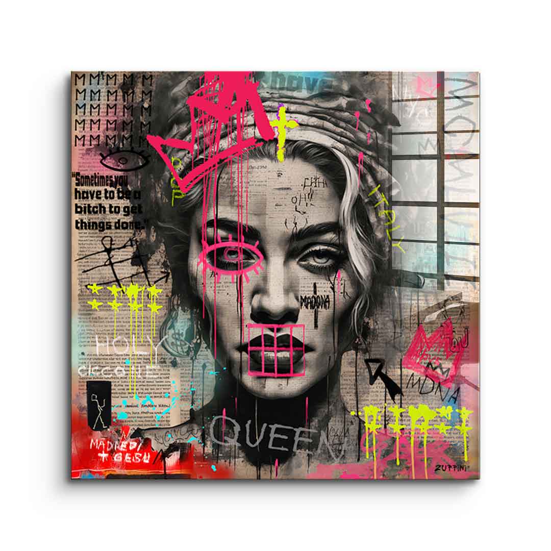 Madona - Acrylglas