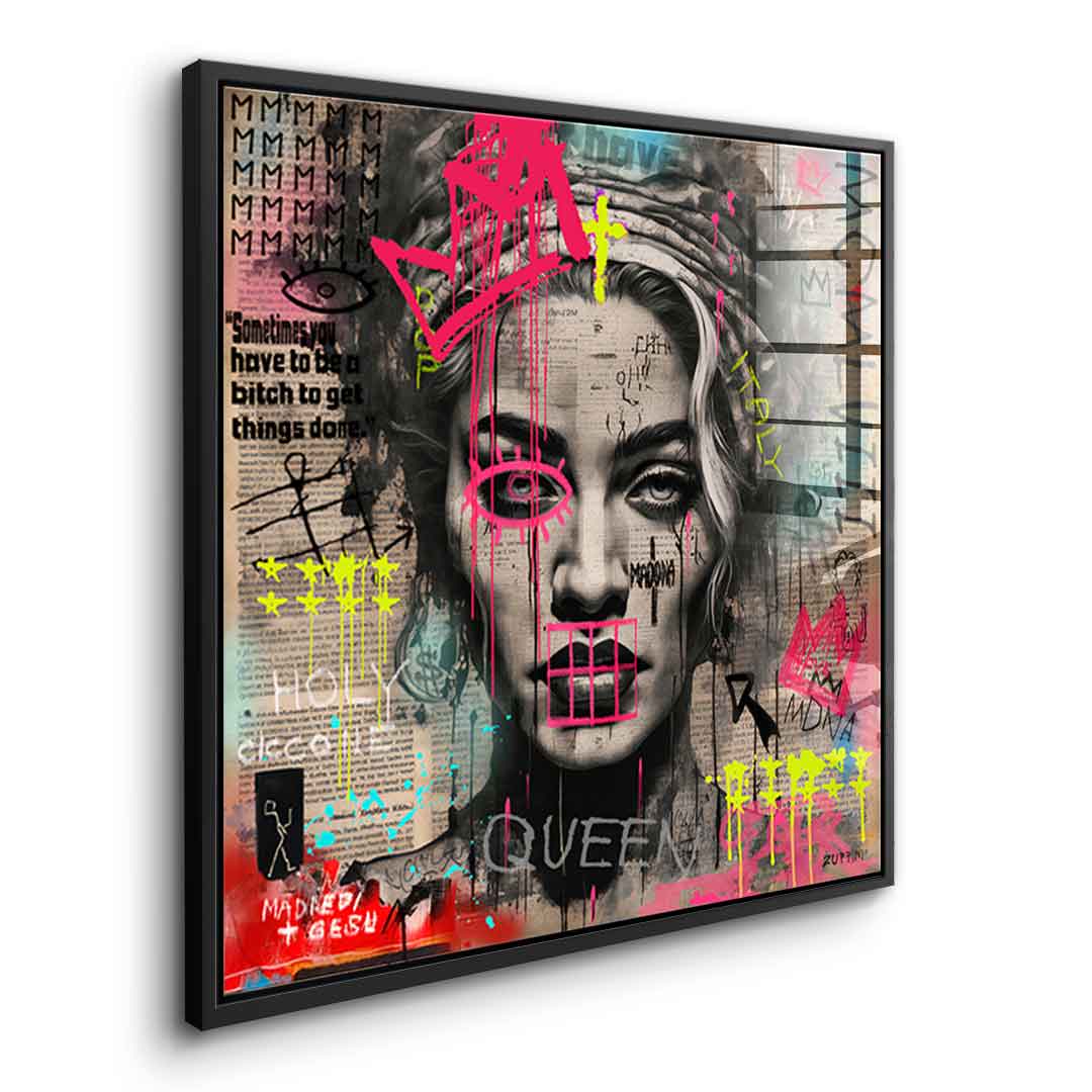 Madona - Acrylglas