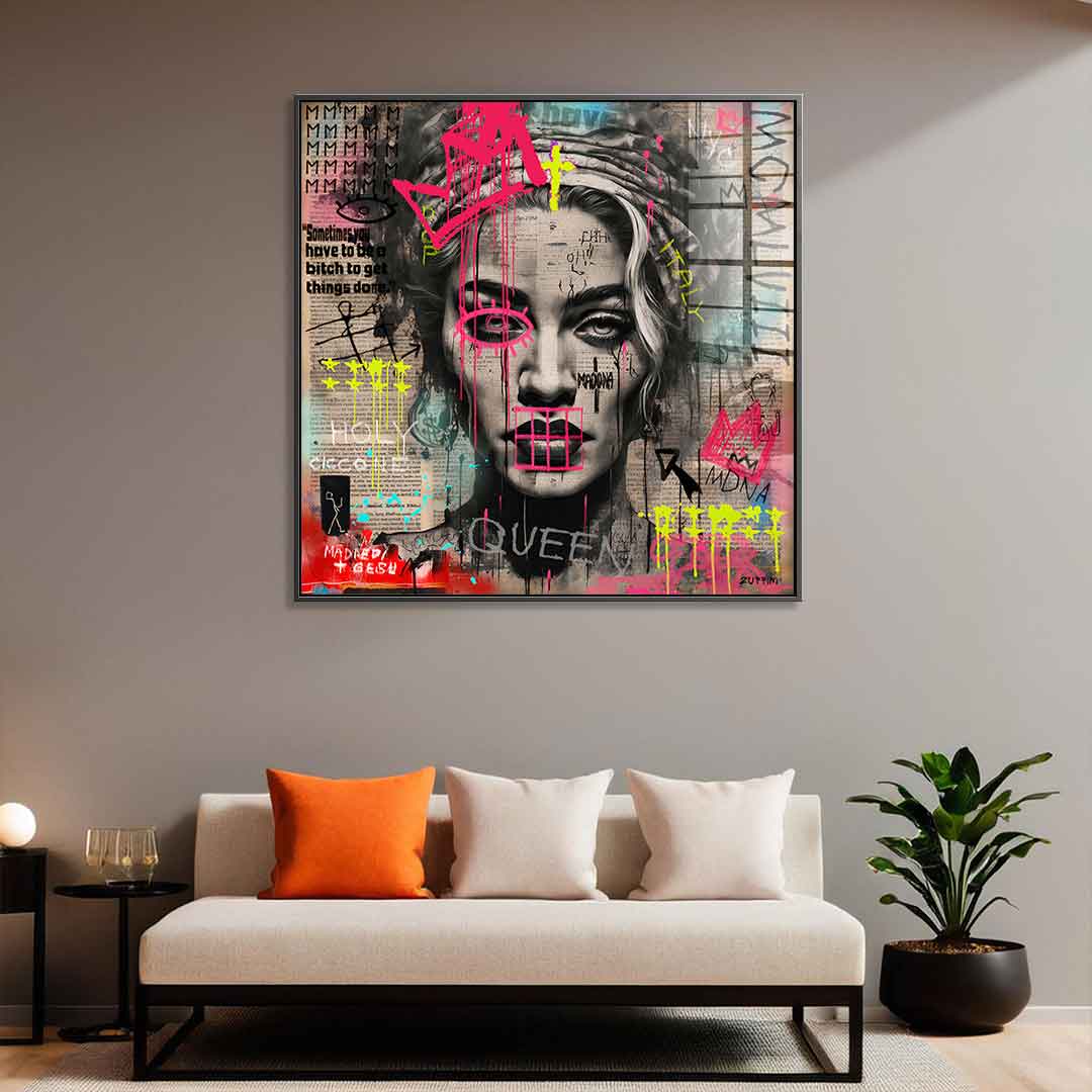 Madona - Acrylglas
