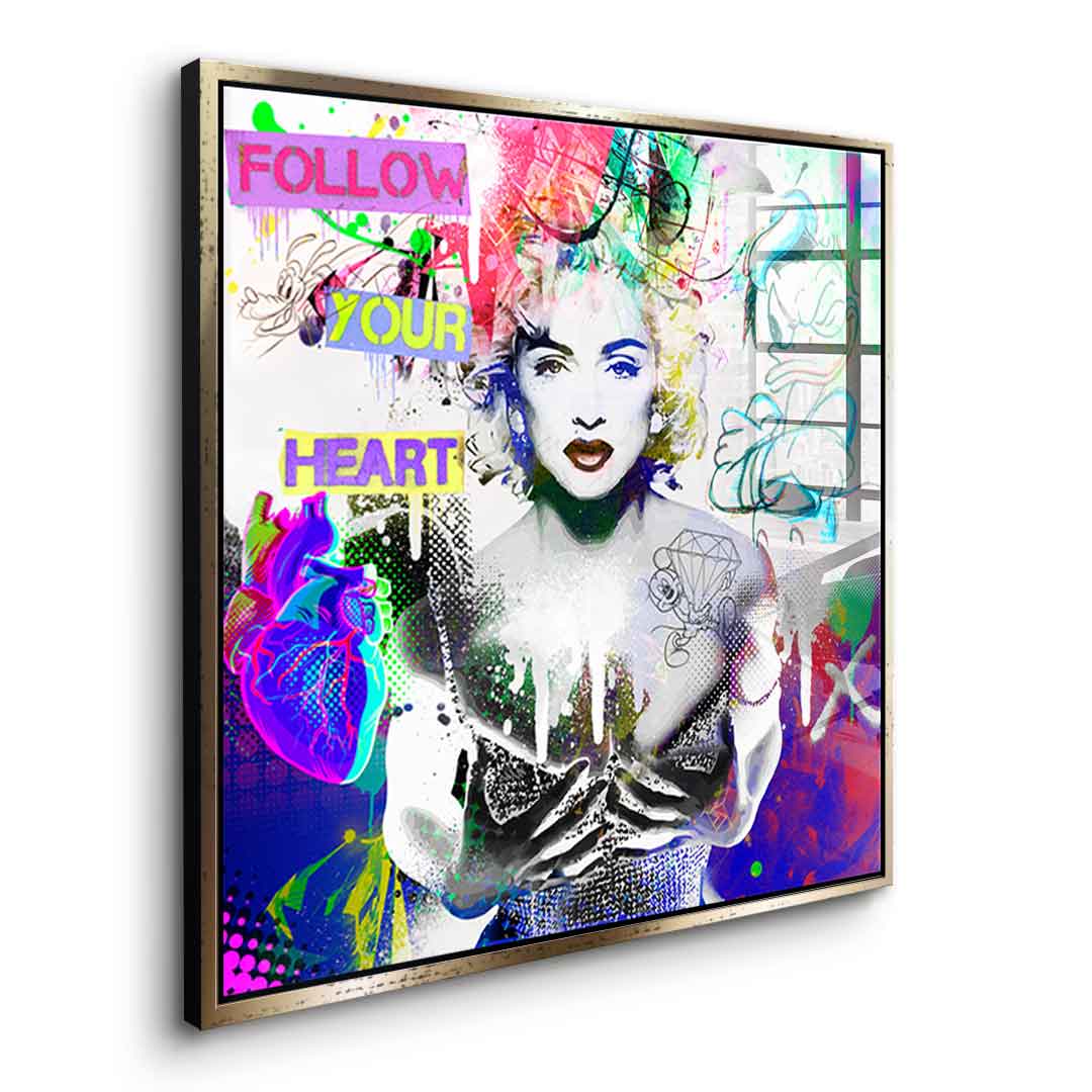 Madonna Follow - Szkło akrylowe