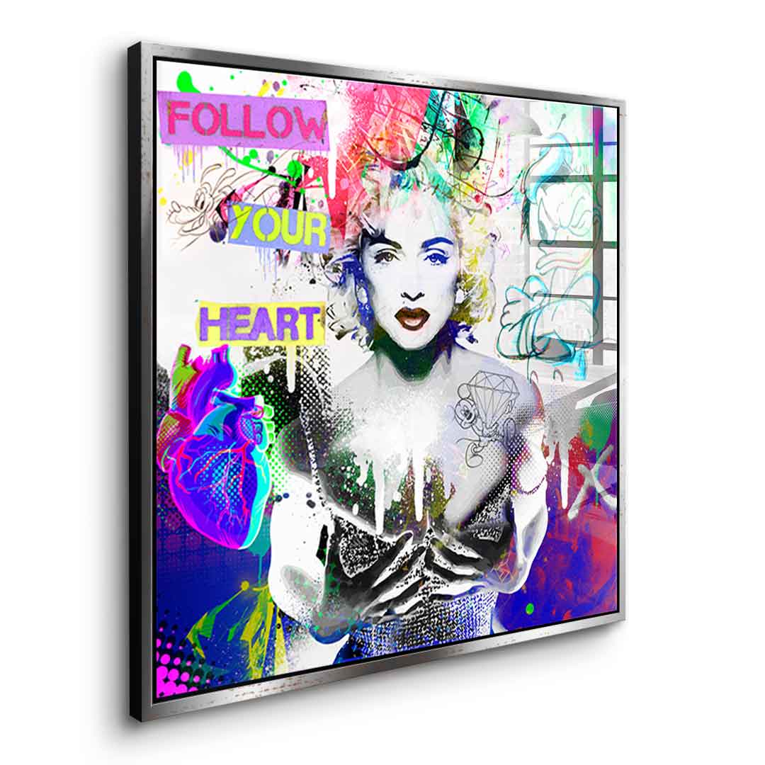 Madonna Follow - Szkło akrylowe