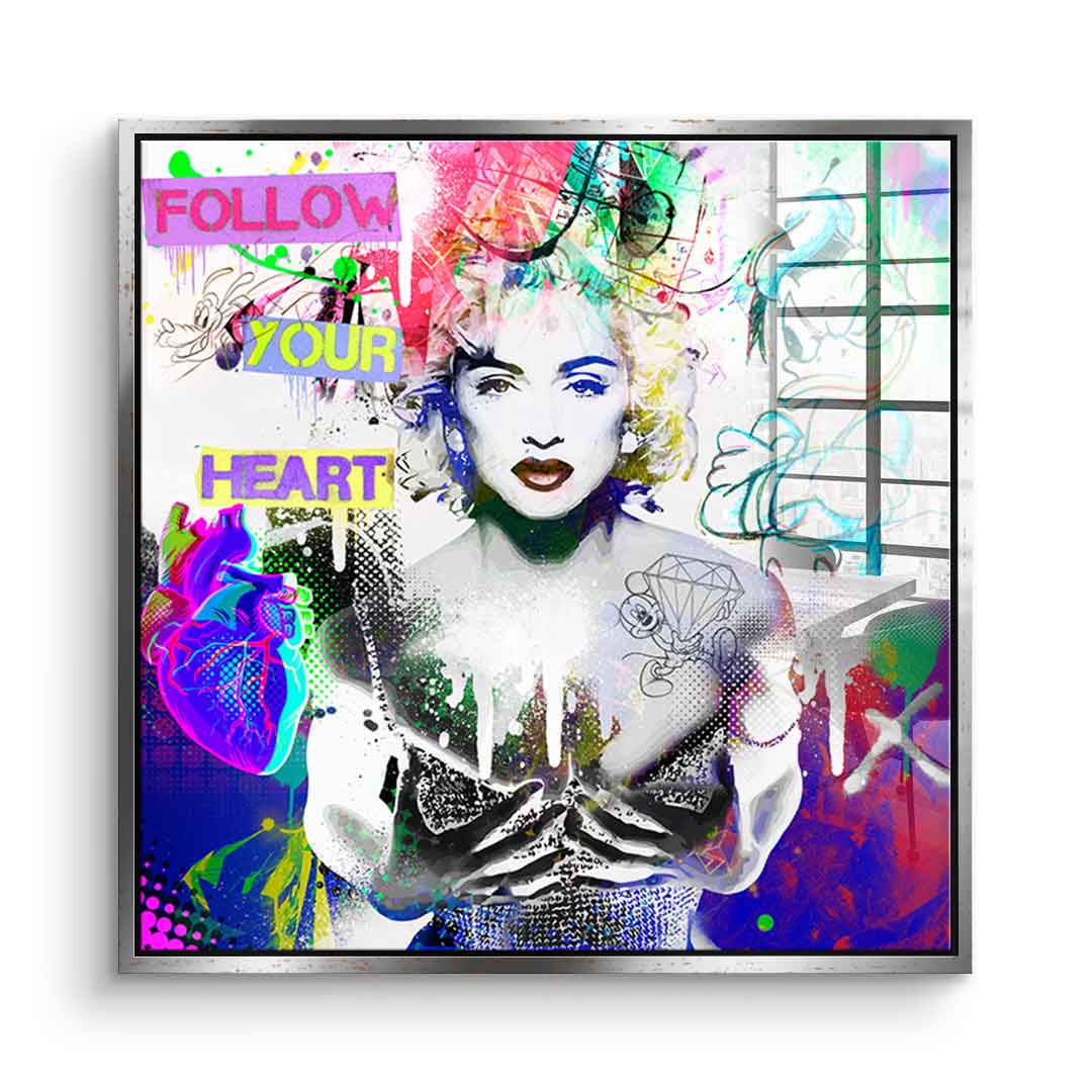 Madonna Follow - Szkło akrylowe