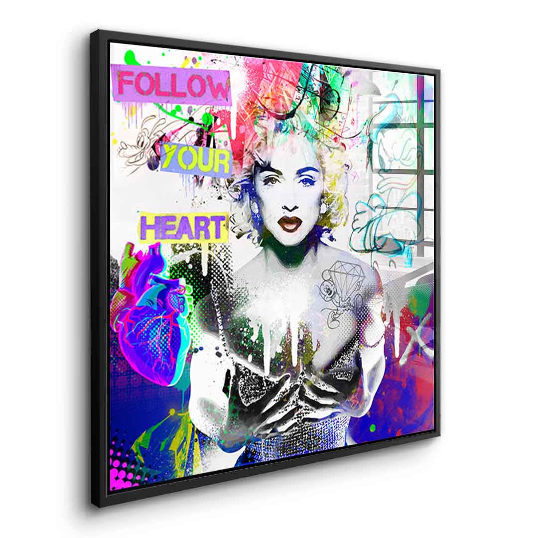 Madonna Follow - Szkło akrylowe