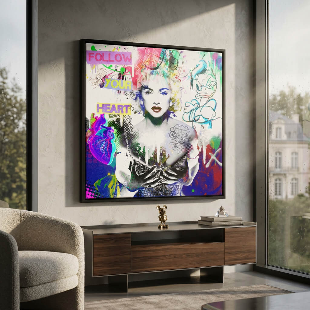 Madonna Follow - Szkło akrylowe