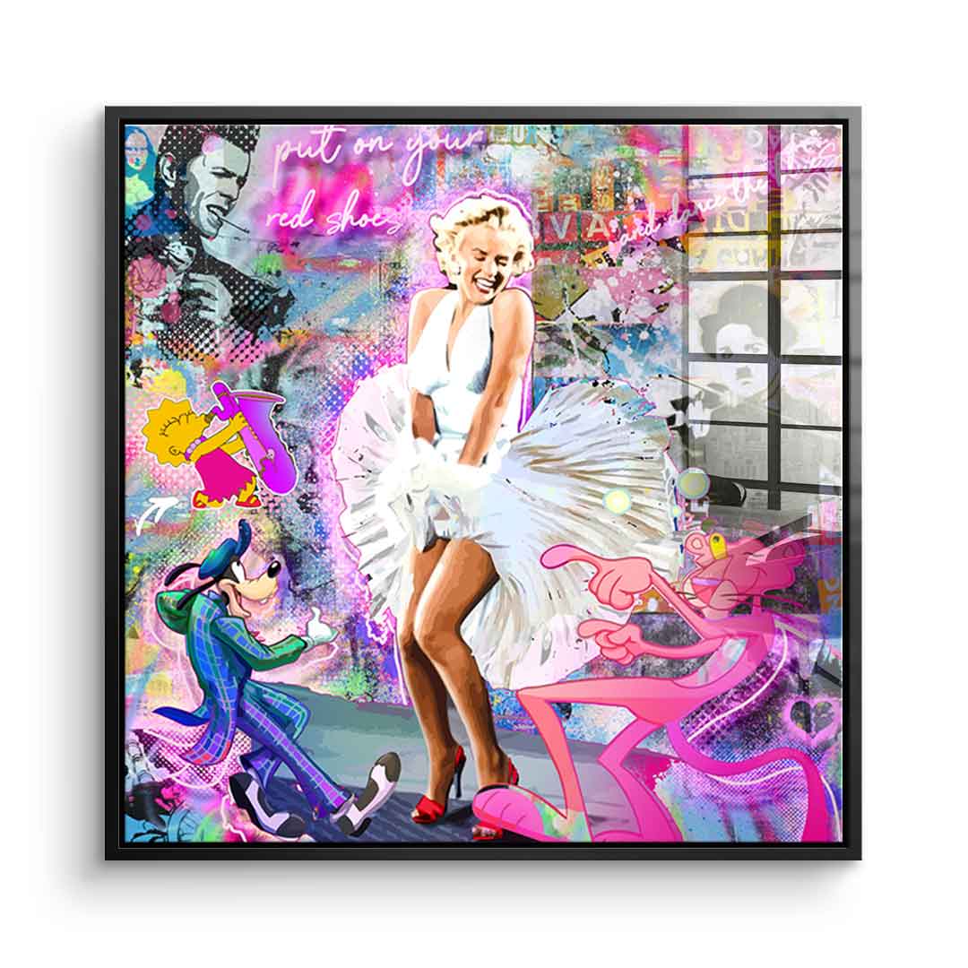 Marilyn Dance - Acrylic Glass