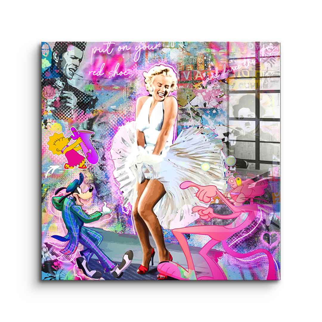 Marilyn Dance - Acrylic Glass