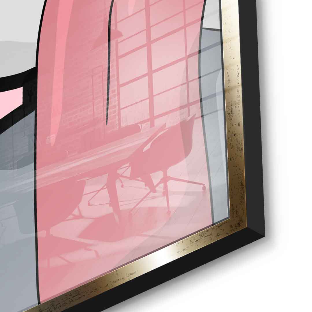 Melting Bunny - Acrylic glass