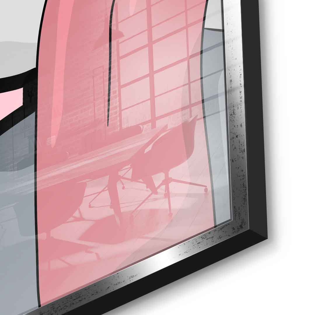 Melting Bunny - Acrylic glass