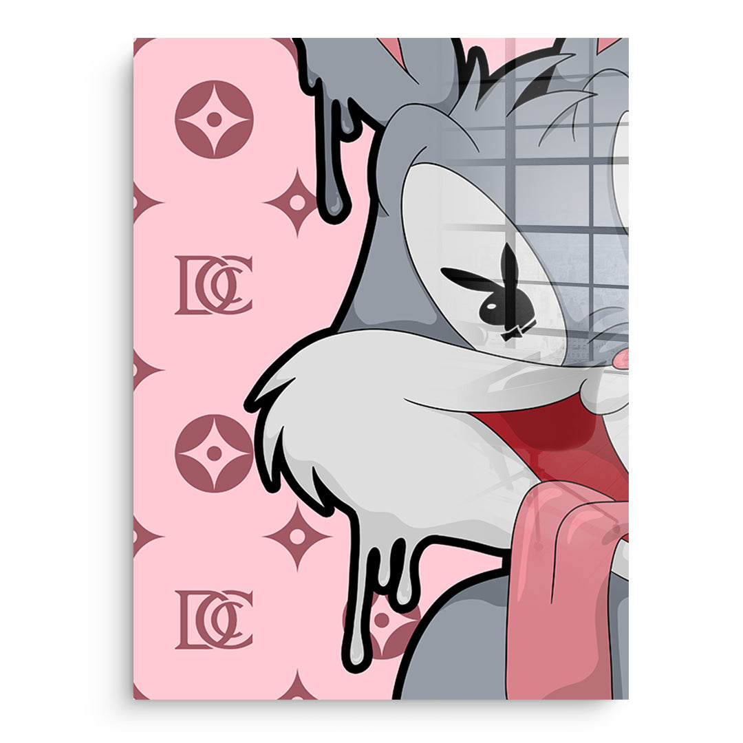 Melting Bunny - Acrylic glass