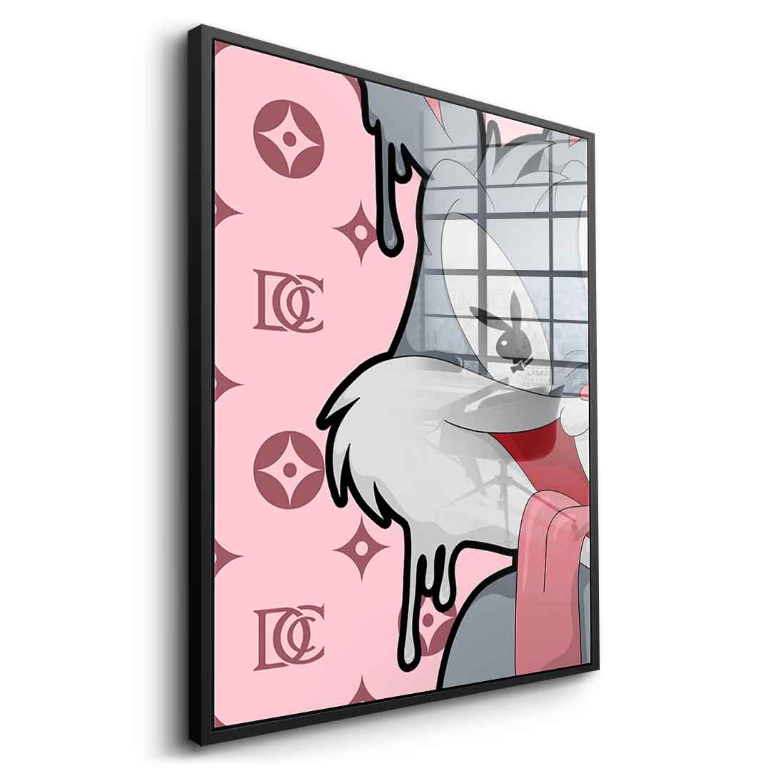 Melting Bunny - Acrylic glass