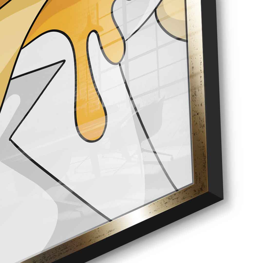 Melting Dagobert - Acrylglas