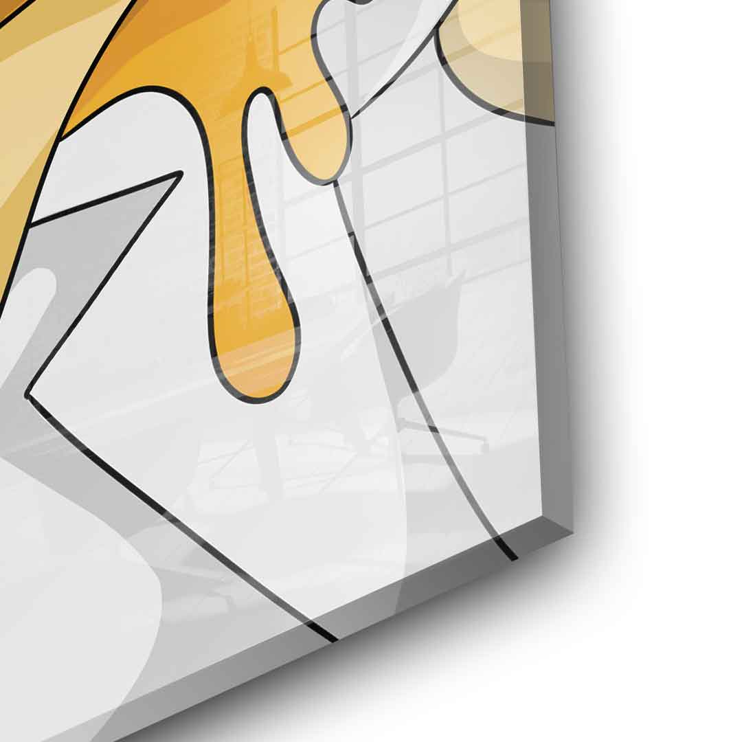 Melting Dagobert - Square Edition - Acrylic glass