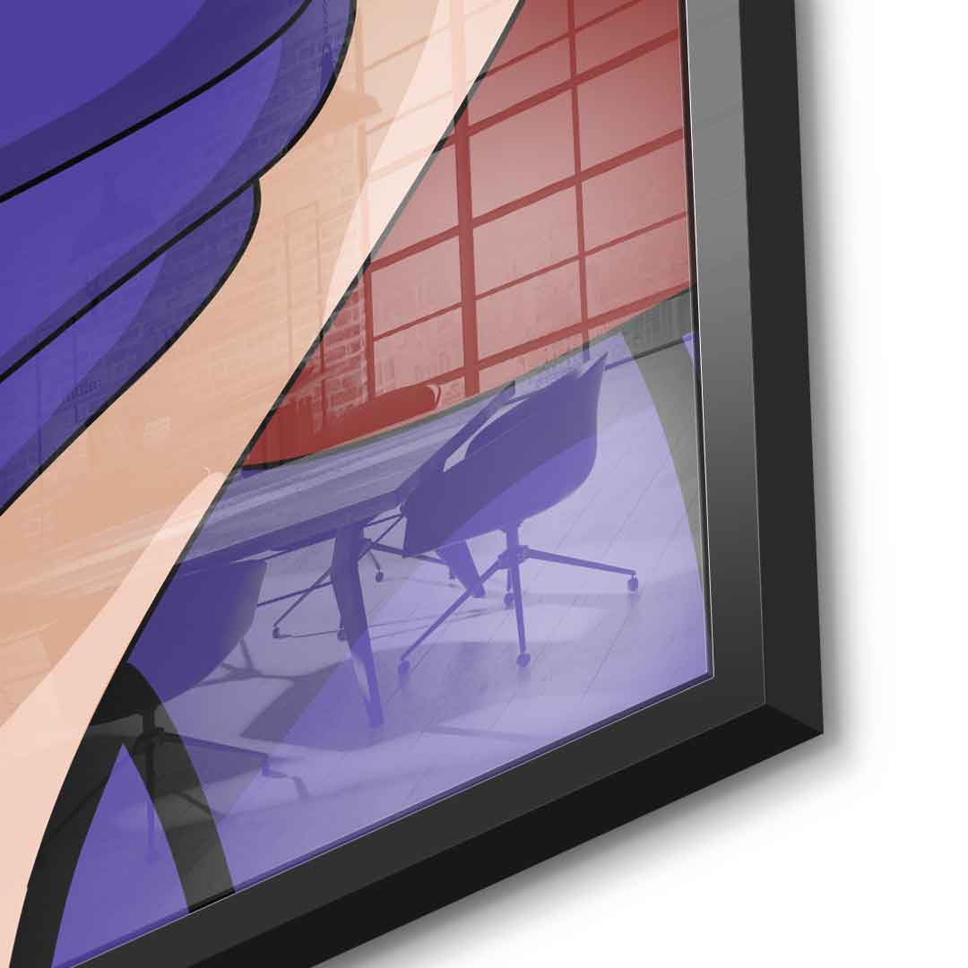 Melting Jessica - Acrylic glass