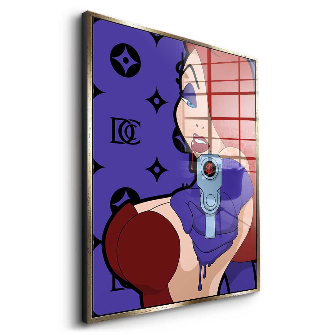 Melting Jessica - Acrylic glass