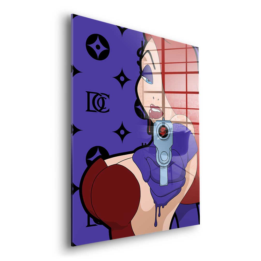 Melting Jessica - Acrylic glass
