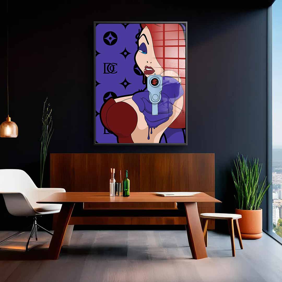 Melting Jessica - Acrylic glass