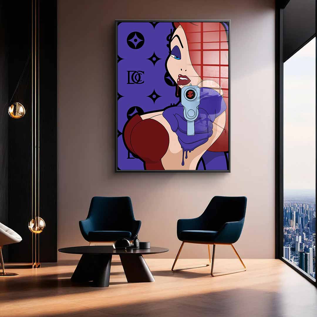 Melting Jessica - Acrylic glass