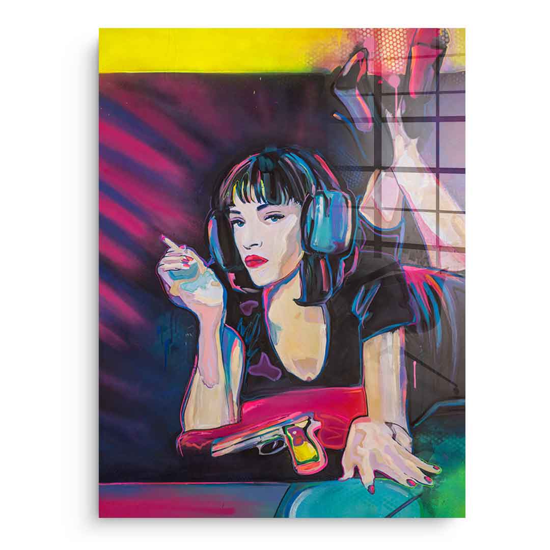 Mia DJ Repro - Acrylglas