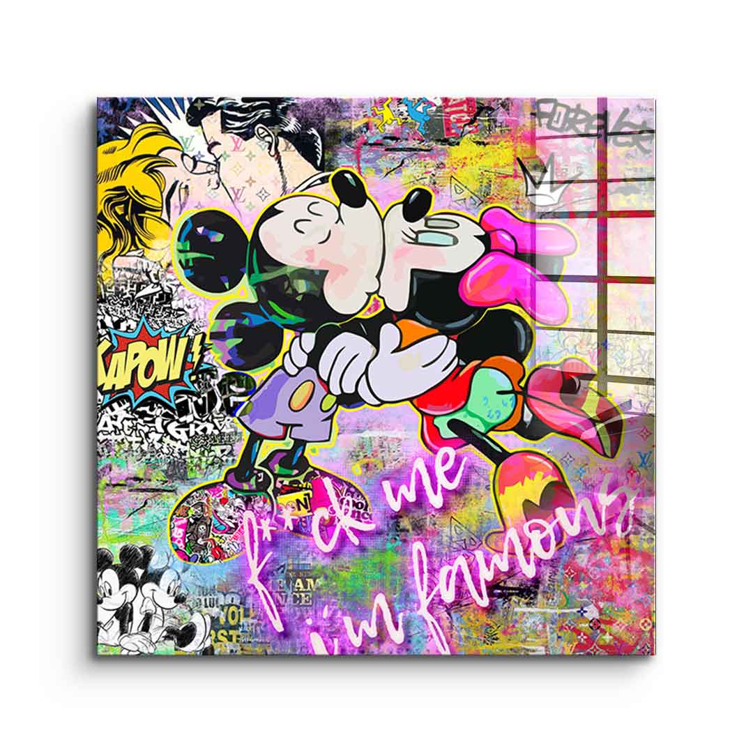 Mickey Fuck Me - Acrylglas