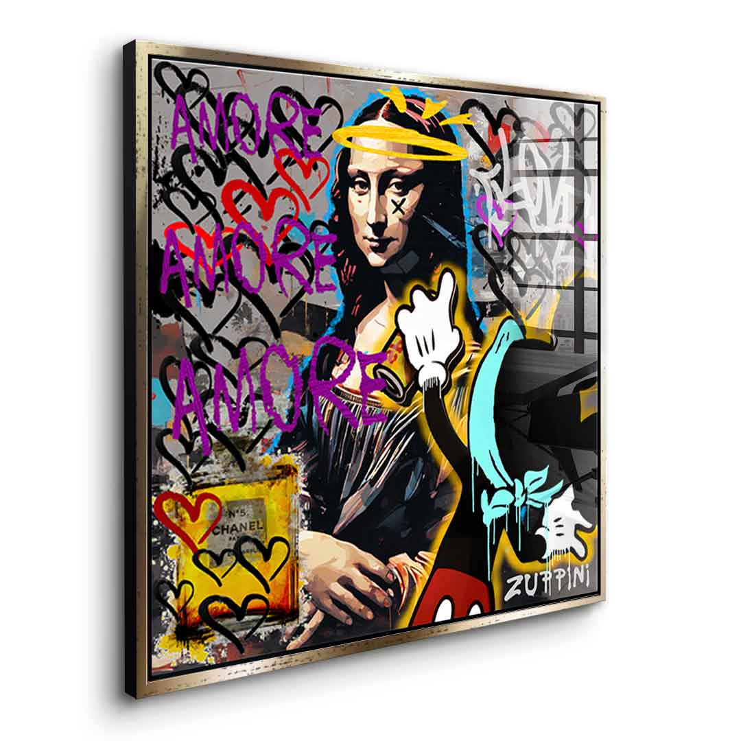 Comic Maus & Mona - Acrylglas