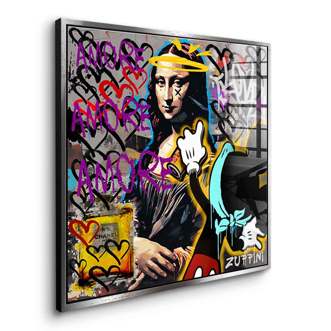 Comic Maus & Mona - Acrylglas