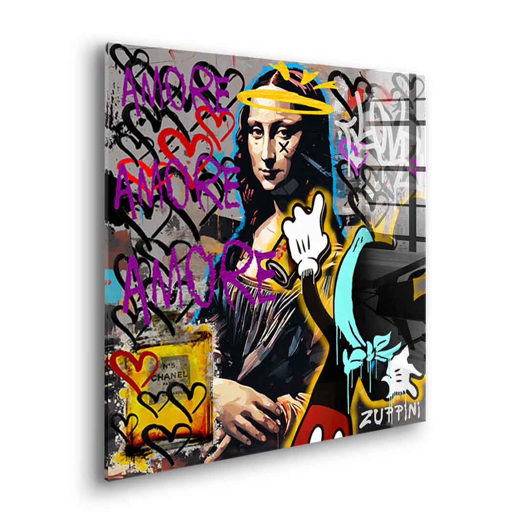 Comic Maus & Mona - Acrylglas