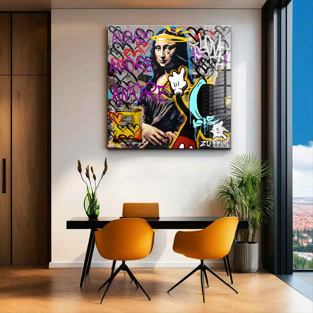 Comic Maus & Mona - Acrylglas