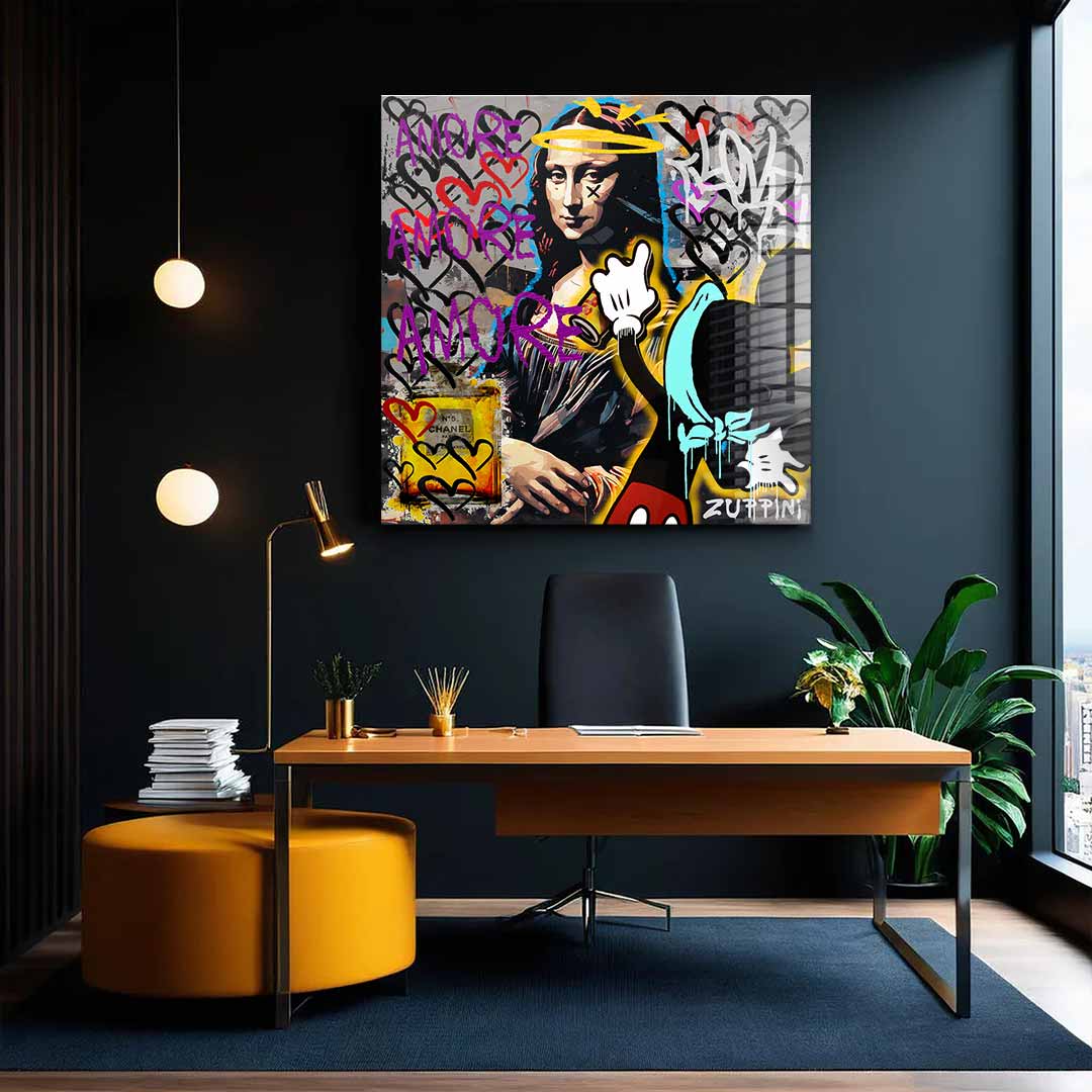 Comic Maus & Mona - Acrylglas