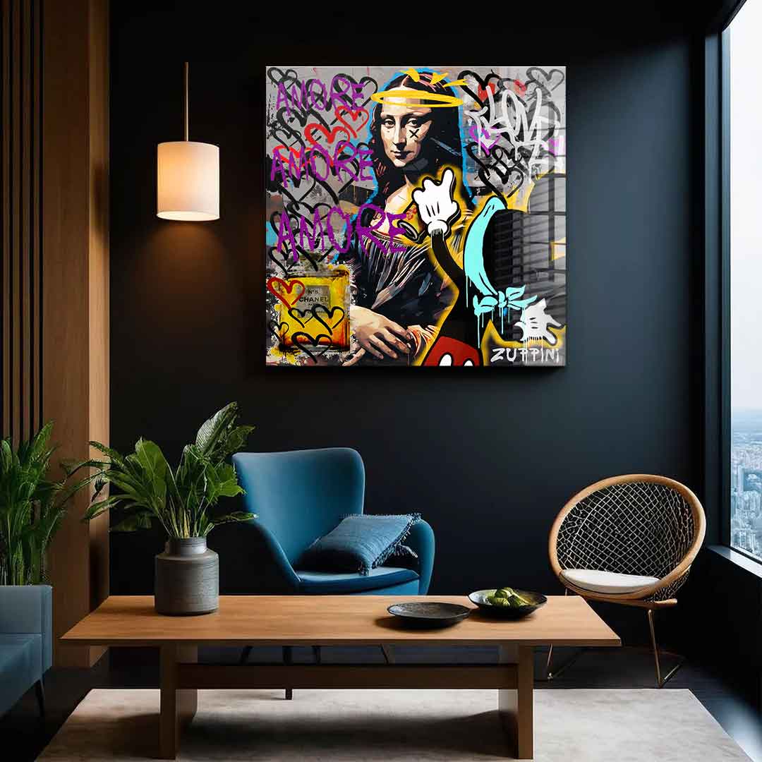 Comic Maus & Mona - Acrylglas