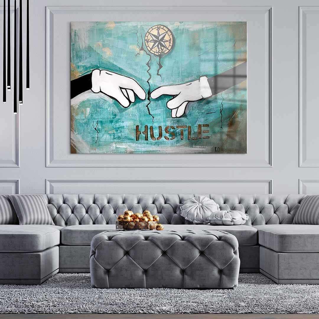 Hands Of Hustle - Acrylic glass