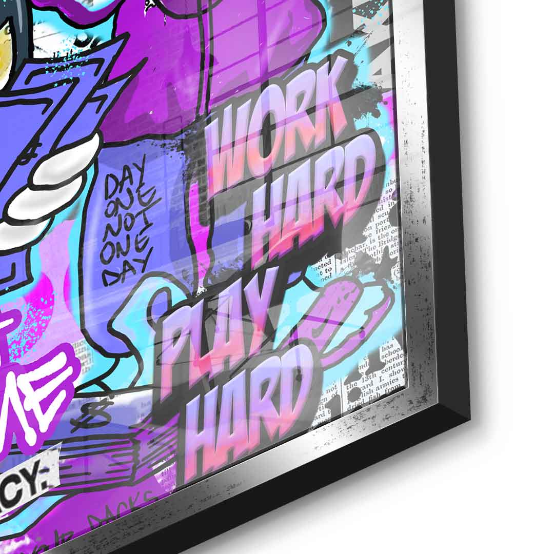 Mick & Don Check$ - Acrylglas