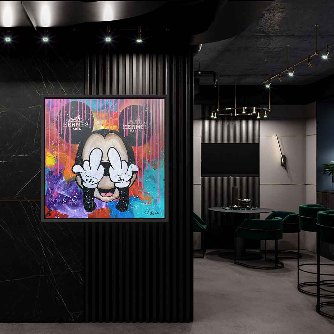 Mickey Hermes - Acrylic glass