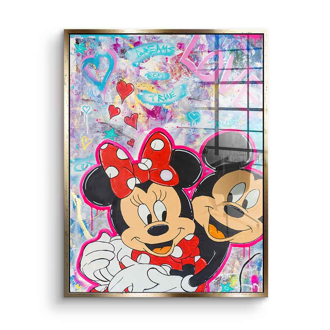 M Love - Acrylic glass