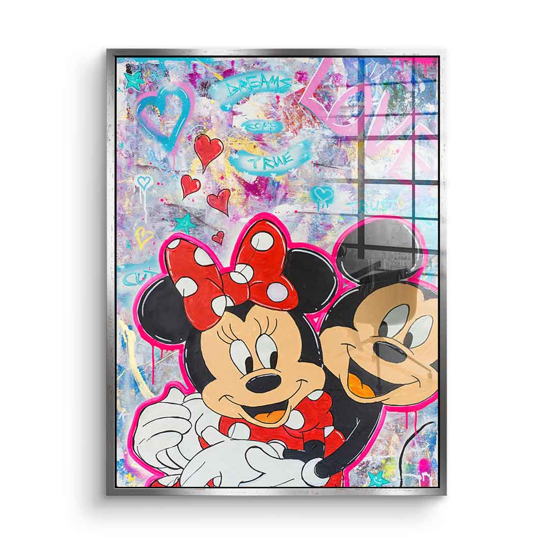 M Love - Acrylic glass
