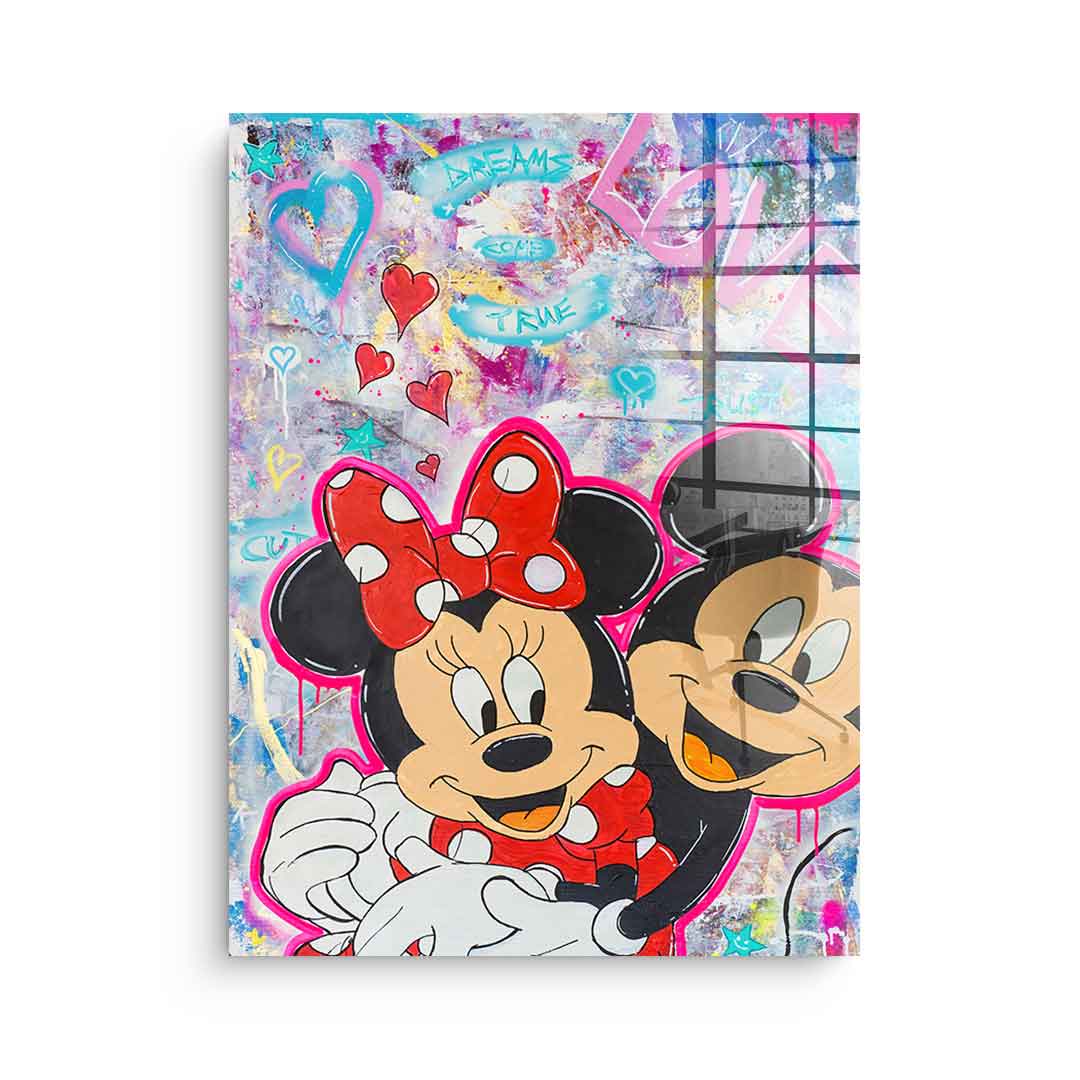 M Love - Acrylic glass