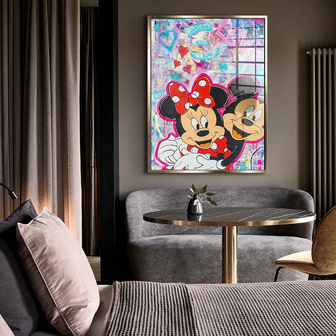 M Love - Acrylic glass