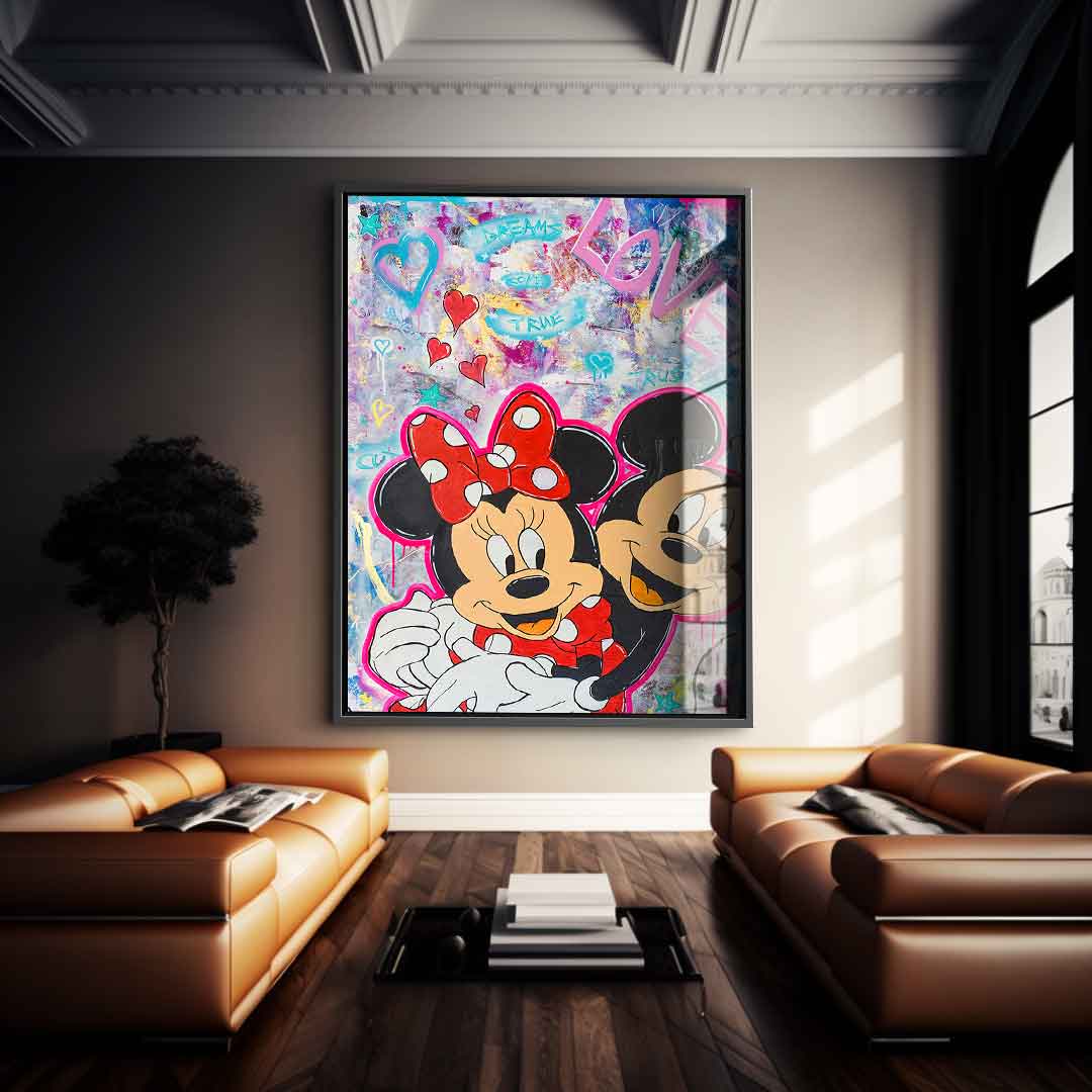 M Love - Acrylic glass