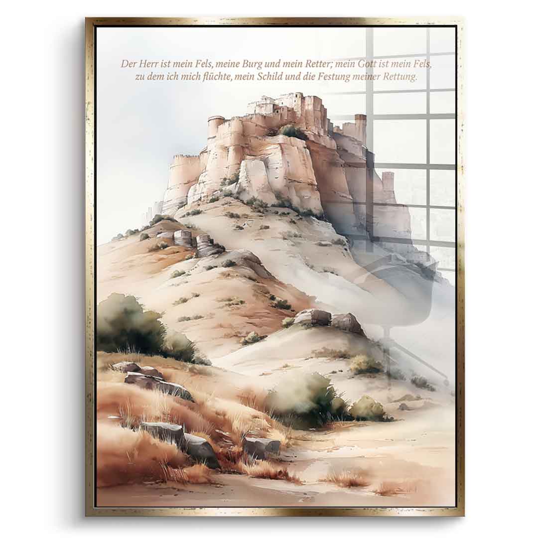 Mighty Fortress - Acrylglas