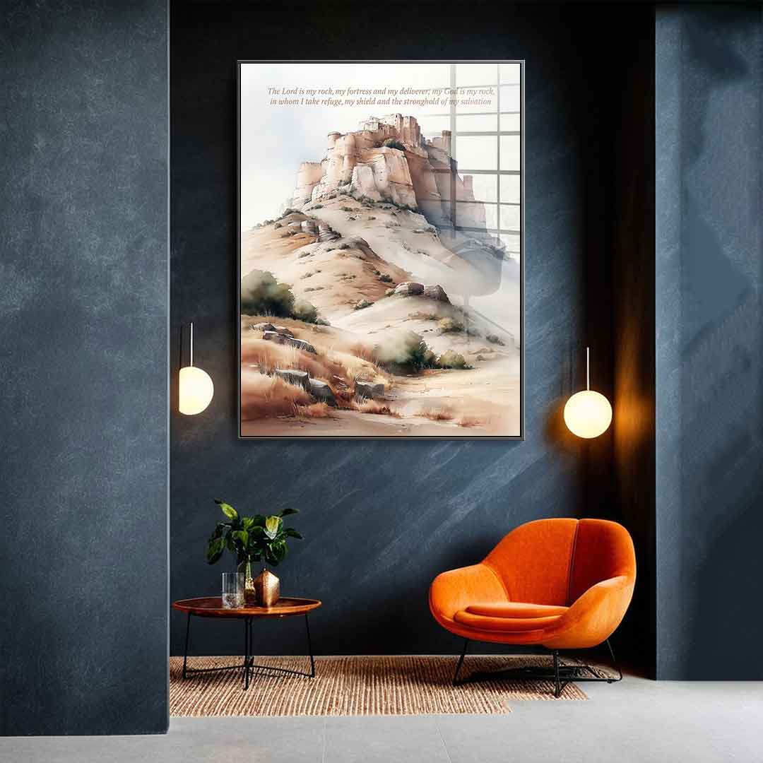 Mighty Fortress - Acrylglas