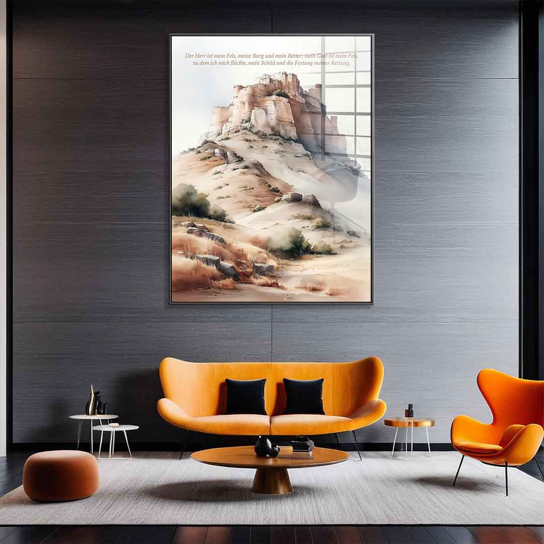 Mighty Fortress - Acrylglas