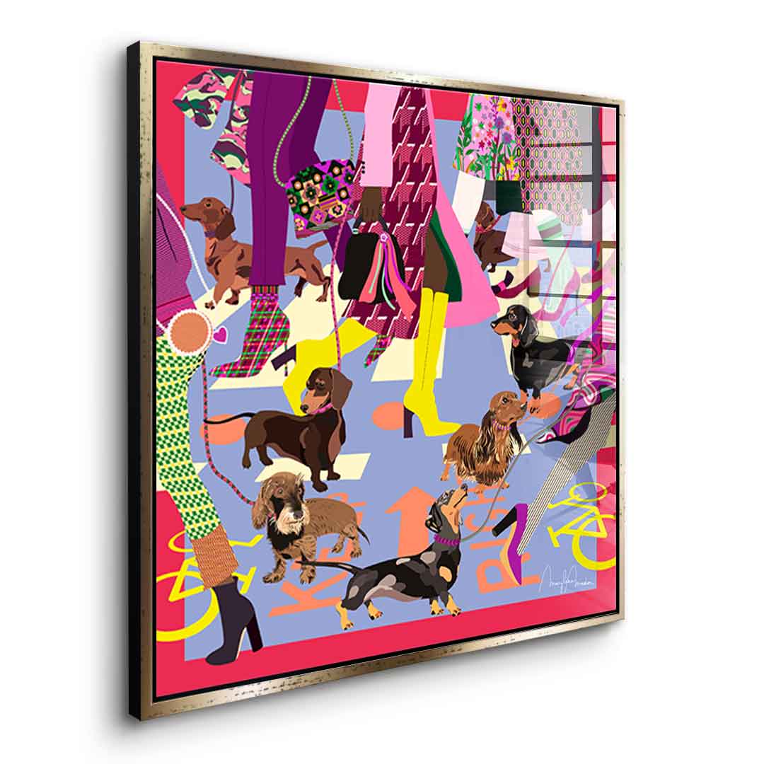 Fashion Girls Doxies - Acrylglas