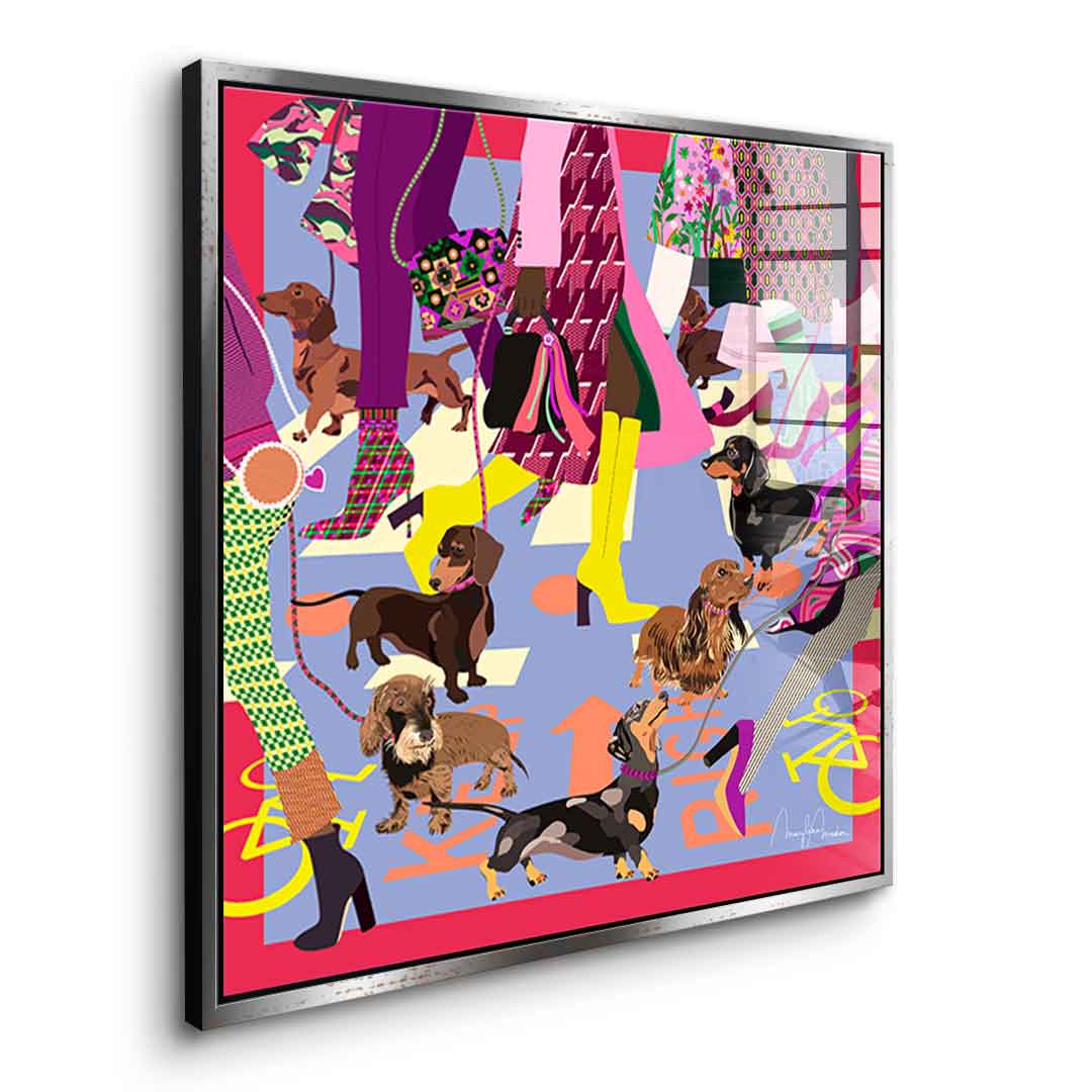 Fashion Girls Doxies - Acrylglas